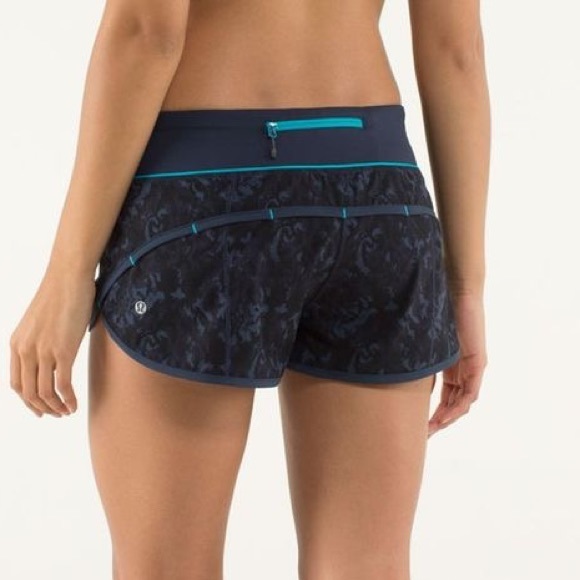 New Lululemon Speed up Short Baroque Inkwell / Inkwell / Surge - Picture 3 of 12